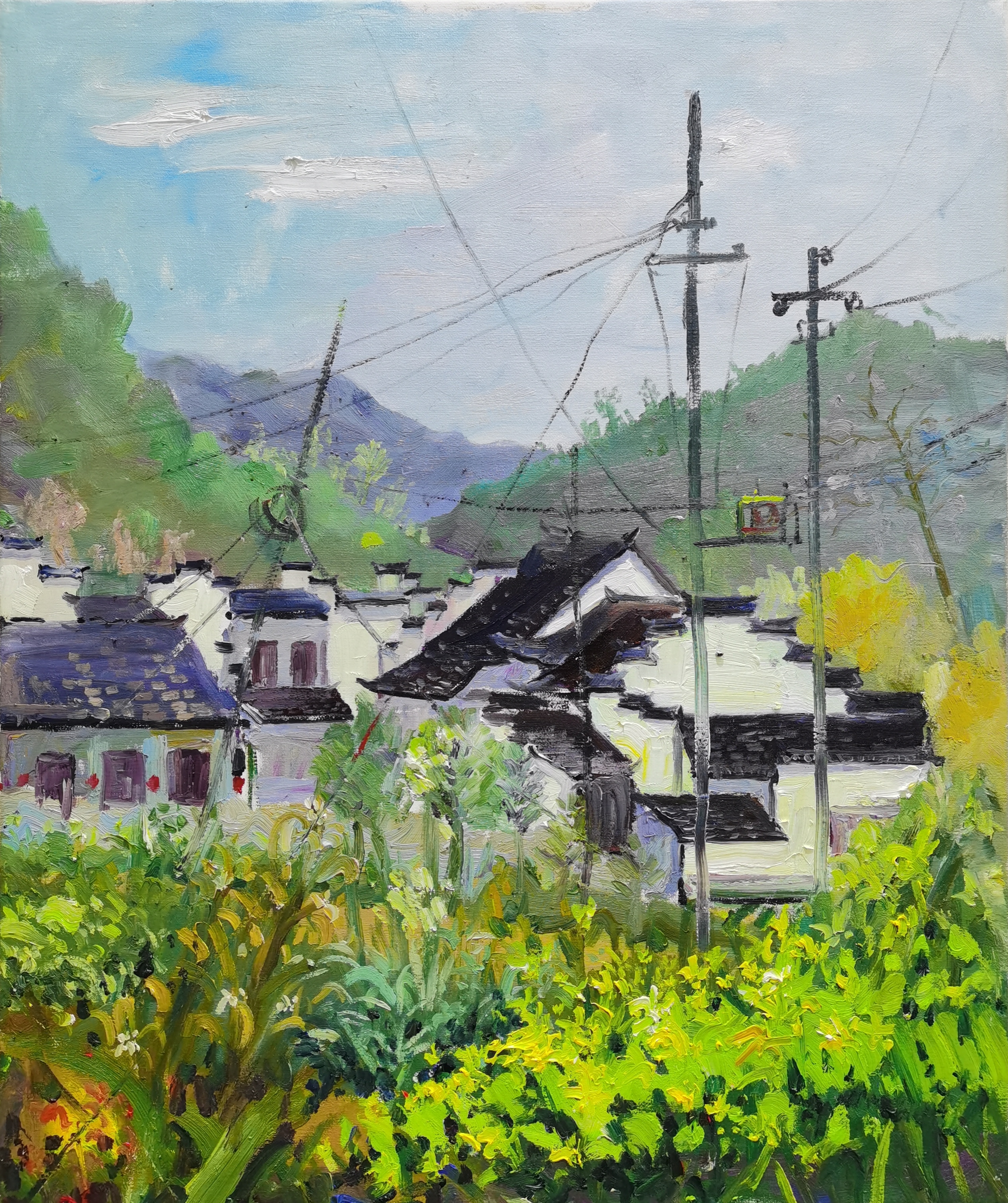 我院2023春季婺源写生展顺利开展